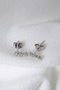 Heliophilia Silver Pendientes de Plata de Ley 925